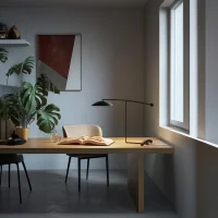 Lumen Center Orbit lampada da tavolo