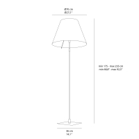 Luceplan Grande Costanza lampada da terra