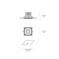 iGuzzini Laser Blade XL fixed recessed spotlight for indoor use