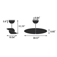 Serien Propeller 110V USA VERSION Ceiling Fan D.820mm E26 105W Serien Propeller 110V USA VERSION Ceiling Fan D.820mm E26 105W