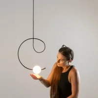 Estiluz Loop suspension lamp