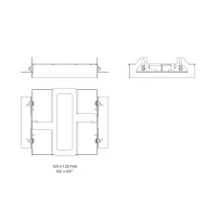 iGuzzini Flange for Laser Blade XL downlight