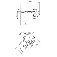 LED's ON Alu Stair Profilo Alluminio per LED - 1 Metro - AL-ST LED's ON Alu Stair Profilo Alluminio per LED - 1 Metro - AL-ST