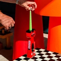 Qeeboo Candlestick Oggian portacandele