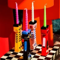 Qeeboo Candlestick Oggian portacandele