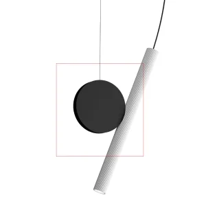 Luceplan A05/2 only counterweight for doi lamp