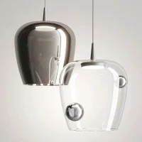 Zafferano Bilia 230v Nude lampada a sospensione