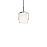 Zafferano Bilia 230v Nude suspension lamp