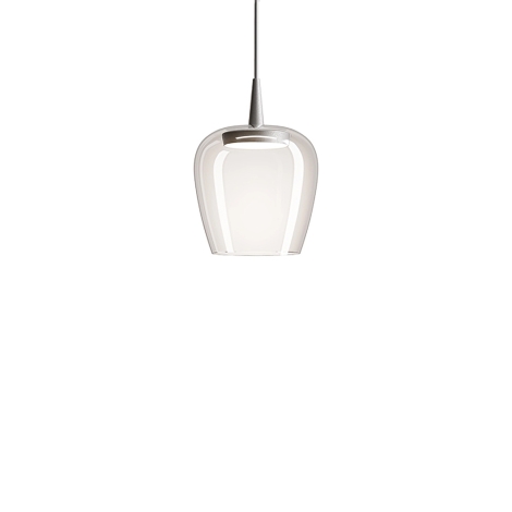 Zafferano Bilia 230v Nude suspension lamp