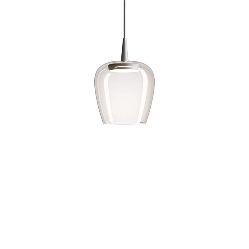 Zafferano Bilia 230v Nude suspension lamp