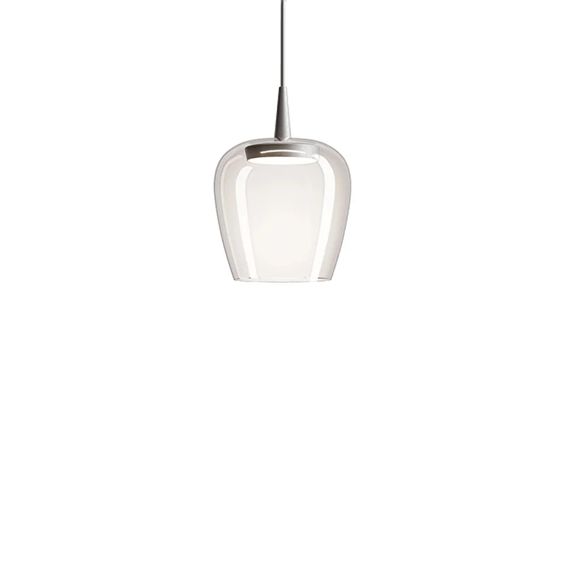 Zafferano Bilia 230v Nude suspension lamp