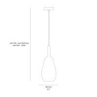 Maytoni Duality suspension lamp