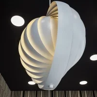Verpan Moon suspension lamp