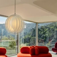 Verpan Moon Opal lampada da sospensione