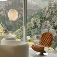 Verpan Moon Opal lampada da sospensione