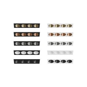 Flos Light Shadow Fixed Trim 4 LED 10W 22° Dimmerabile DALI a Incasso