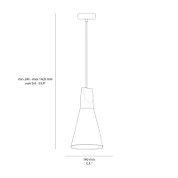 Maytoni Bicones suspension lamp