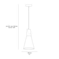 Maytoni Bicones suspension lamp