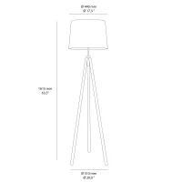 Maytoni Calvin tripod floor lamp