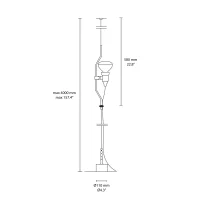 Flos Parentesi suspension floor lamp