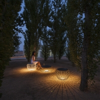 Vibia Meridiano 4715 lampada da terra per esterno