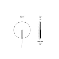Vibia Guise Small lampada da parete