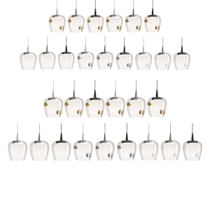 copy of Zafferano Bilia Nude suspension lamp