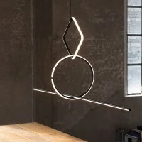 Flos Arrangements Elemento Round Medium 35W by Michael