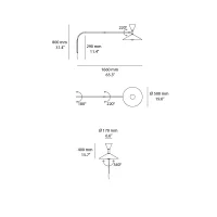 Nemo Lampe De Marseille wall lamp