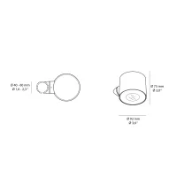 Lombardo Clic Post testa-palo led ip65