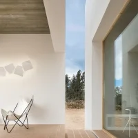 Vibia Origami lampada da parete singola per esterno
