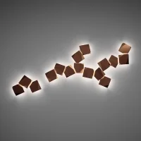 Vibia Origami lampada da parete singola per esterno