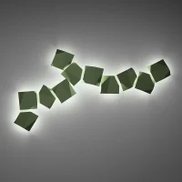 Vibia Origami lampada da parete singola per esterno