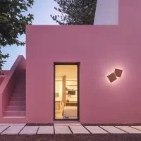 Vibia Origami lampada da parete multipla per esterno