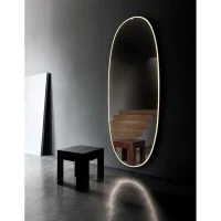 Flos La Plus Belle LED Wall Lamp Mirror by Philippe Starck