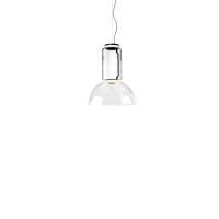 Flos Noctambule Led Suspension Glass Low Cylinder and Bowl by