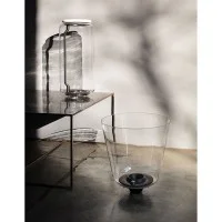 Flos Noctambule Led Suspension Glass Low Cylinder and Cone by Flos Noctambule Led Suspension Glass Low Cylinder and Cone by