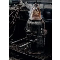 Flos Noctambule Led Suspension Glass Low Cylinder and Cone by Flos Noctambule Led Suspension Glass Low Cylinder and Cone by