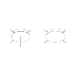 Cini&Nils multiple round Ceiling rose