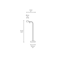 Vibia Pin lampada da tavolo
