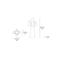 Gufram Guframini Cactus miniature