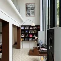 Artemide Tolomeo Off Center D420 Suspension Lamp Satin