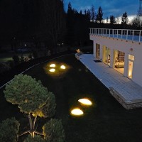 Ideal Lux Sasso PT1 D25 Lampada da Terra E27 40W Giardino