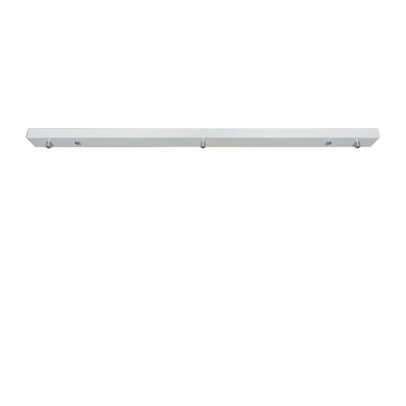 Zafferano linear ceiling rose for multiple suspension with 3 lights Zafferano linear ceiling rose for multiple suspension with 3 lights