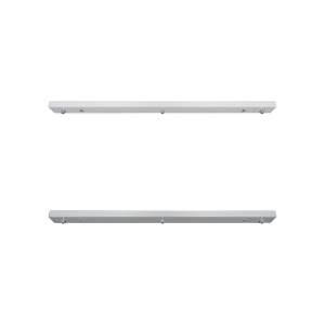 Zafferano linear ceiling rose for multiple suspension with 3 lights