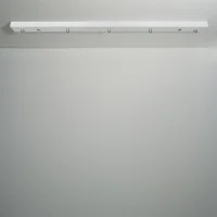 Zafferano linear ceiling rose for multiple suspension with 5 lights Zafferano linear ceiling rose for multiple suspension with 5 lights