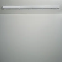 Zafferano linear ceiling rose for multiple suspension with 5 lights
