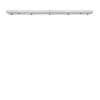 Zafferano linear ceiling rose for multiple suspension with 5 lights