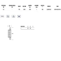 Bot Lighting Lampadina LED 8.2W Lineare R7S 78mm Dimmerabile