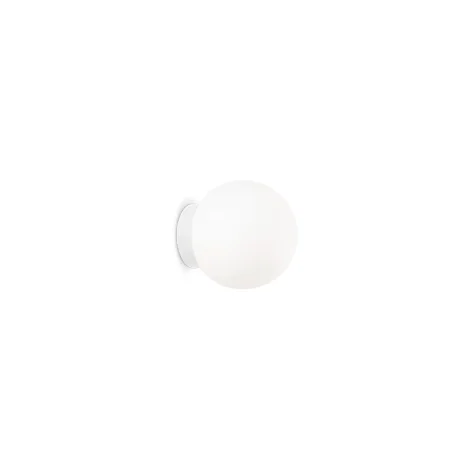 Ideal Lux Mapa Bianco AP1 Spherical Wall Lamp